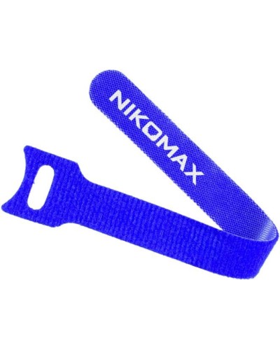 NMC-CTV210-16-SB-BL-10 (10шт). Стяжка-липучка с мягкой пряжкой. NIKOMAX в Камышине