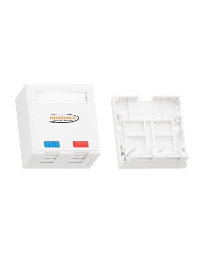 NMC-MB2P-ST-WT. Корпус настенной розетки. NIKOMAX в Камышине