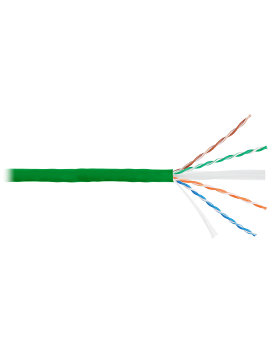 U/UTP 4pair, Cat6, Solid, In, нг(А)-HF (NMC 4140C-GN). Кабель «витая пара» (LAN) для структурированных систем связи. NIKOMAX в Камышине