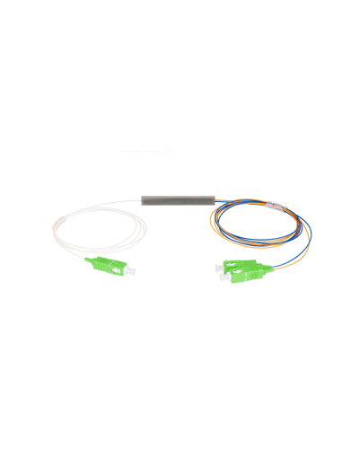 NMF-SPP1X2A1-SCA-M. Сплиттер планарный 1x2, 9/125мкм, SC/APC, 0.9 мм. NIKOMAX в Камышине