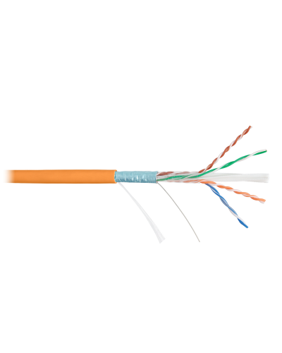 F/UTP 4pair, Cat6a, Solid, In, нг(А)-HF (NMC 4255C-OR). Кабель «витая пара» (LAN) для структурированных систем связи. NIKOMAX в Камышине
