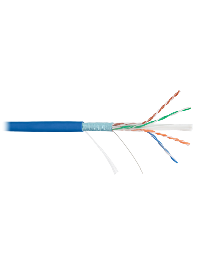 F/UTP 4pair, Cat6, Solid, In, нг(А)-HF (NMC 4240C-BL). Кабель «витая пара» (LAN) для структурированных систем связи. NIKOMAX в Камышине
