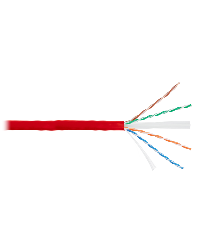 U/UTP 4pair, Cat6, Solid, In, нг(А)-HF (NMC 4140C-RD). Кабель «витая пара» (LAN) для структурированных систем связи. NIKOMAX в Камышине