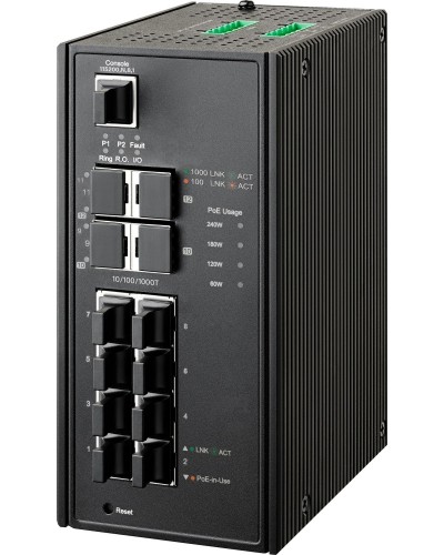 NIS-3500-3412PGE (64PY0804). Коммутатор управляемый с PoE. NSGate в Камышине