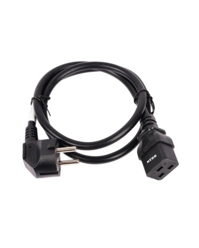 NTSS-PC19772 C19-Schuko проводник.:3х1.5мм2 3м 220/250В 16А черный. Кабель питания. NTSS в Камышине