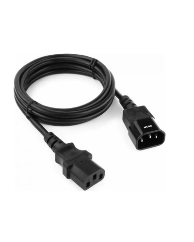 NTSS-PC13145 C13-С14 проводник.:3х1мм2 3м 220/250В 10А черный. Кабель питания. NTSS в Камышине