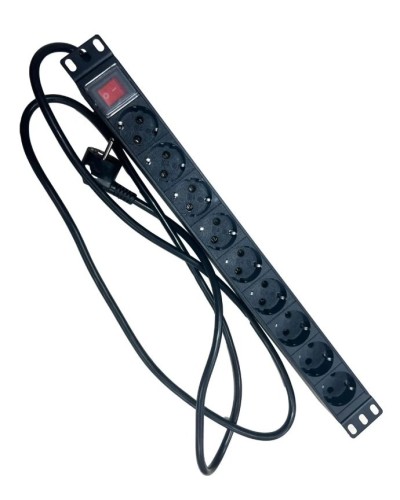 NTSS-PDU-DA2036 гор.размещ. 9xSchuko базовые 16A Schuko 2м. Блок розеток 19. NTSS в Камышине