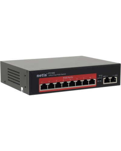 Netis P110C. Коммутатор сетевой PoE неуправляемый. Netis в Камышине