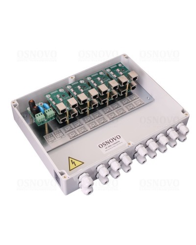 SP-IP8/1000PW. Устройство грозозащиты цепей Ethernet. OSNOVO в Камышине