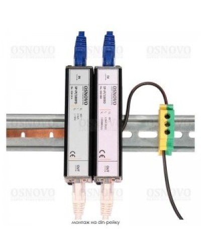 SP-IP/100D. Устройство грозозащиты цепей Ethernet. OSNOVO в Камышине