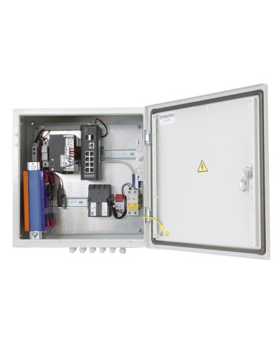 OS-44TB1(SW-80802/ILS(port 90W)). Уличный коммутатор с PoE. OSNOVO в Камышине