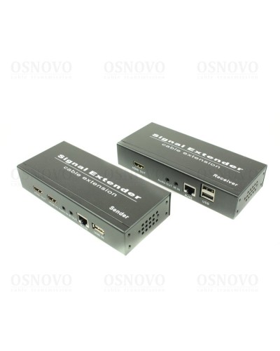 TLN-HiKM2+RLN-HiKM2. Удлинитель HDMI, ИК-сигнала, 2*USB. OSNOVO в Камышине
