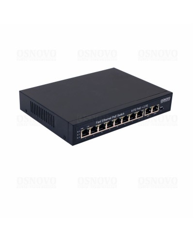 SW-21000(120W). Коммутатор 10-портовый  Fast Ethernet с PoE. OSNOVO в Камышине
