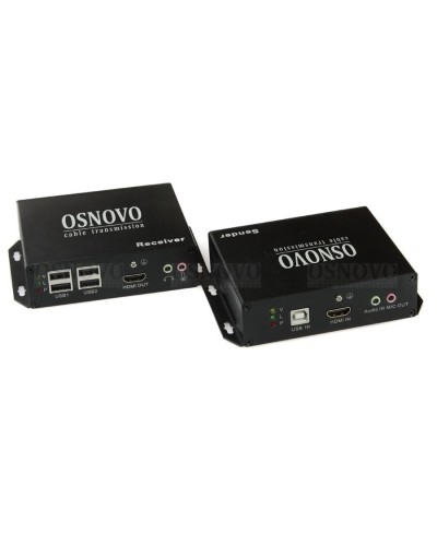 TLN-HiKMA/1+RLN-HiKMA/1. Удлинитель HDMI, USB, RS232, ИК-сигнала. OSNOVO в Камышине