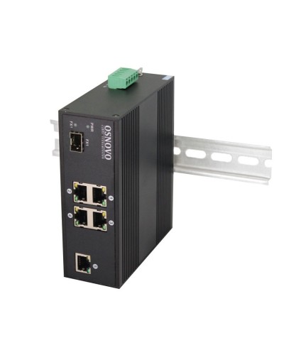 SW-40501/IC. Промышленный PoE коммутатор Fast Ethernet на 6 портов. OSNOVO в Камышине