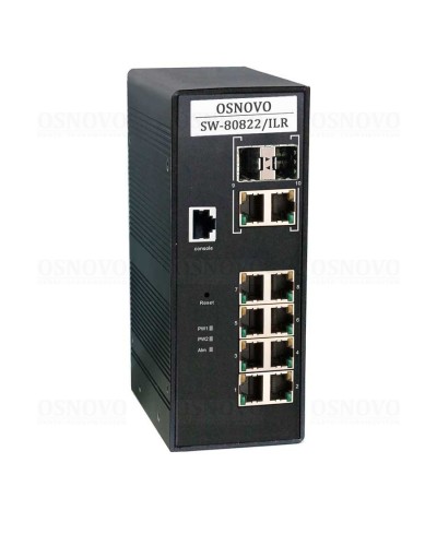 SW-80822/ILR. Коммутатор 10-портовый Gigabit Ethernet с PoE. OSNOVO в Камышине