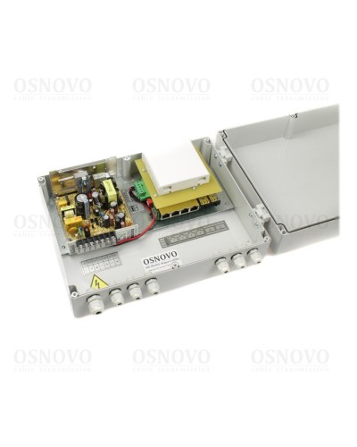 SW-80402-W(port 60W). Коммутатор 6-портовый. OSNOVO в Камышине
