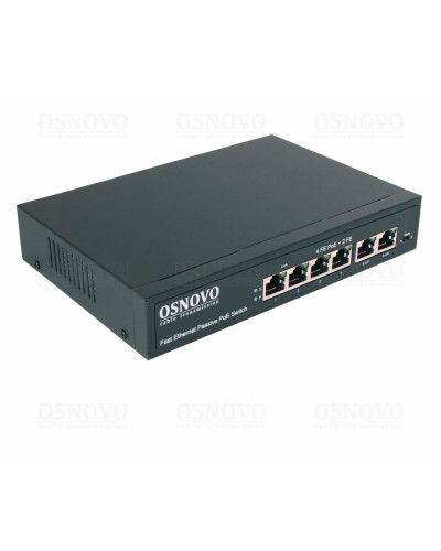SW-20600/A(80W). Коммутатор Fast Ethernet на 6 портов. OSNOVO в Камышине