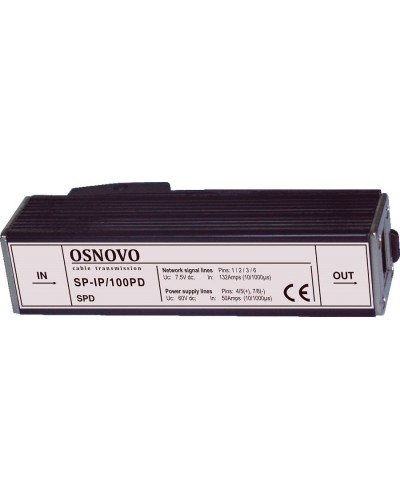 SP-IP/100PD. Устройство грозозащиты цепей Ethernet. OSNOVO в Камышине