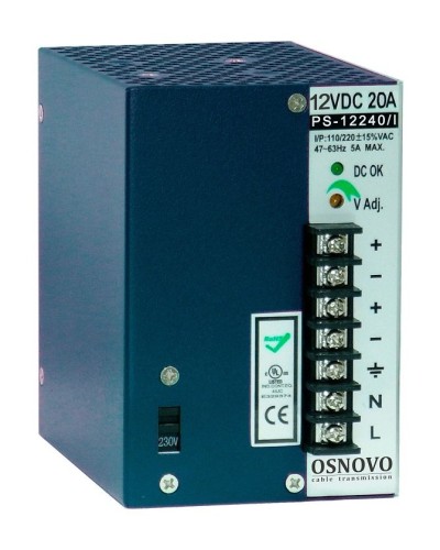 PS-12240/I. Блок питания промышленный. OSNOVO в Камышине