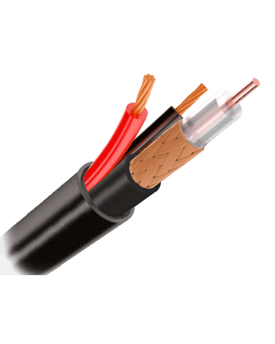 КВК-П 2х0.75 (outdoor) CCA Light. Кабель комбинированный для систем видеонаблюдения. Optimus в Камышине