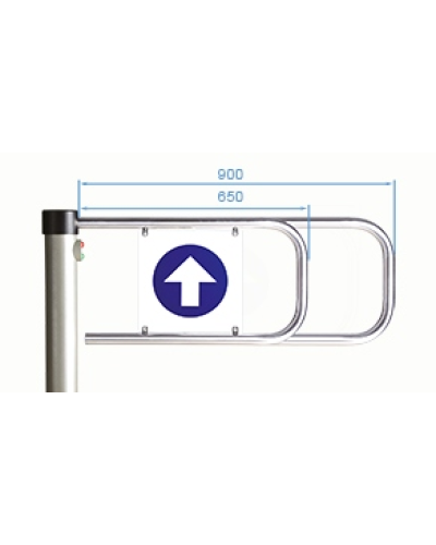 PERCo-ASG-650. Створка для калитки. PERCo в Камышине
