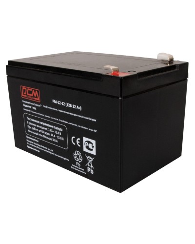 PM-12-12. Аккумулятор герметичный свинцово-кислотный. POWERCOM в Камышине