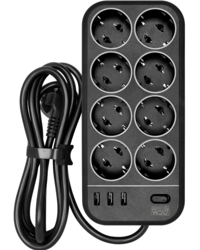 SP-08 USB03AB 3,0 M. Сетевой фильтр. POWERCOM в Камышине