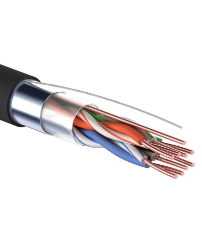 F/UTP 4PR 24AWG, CAT5e. OUTDOOR, 305м. PROconnect (01-0154). Кабель «витая пара» (LAN) для структурированных систем связи. PROCONNECT в Камышине