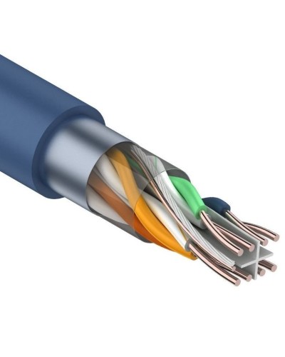F/UTP, CAT 6, PVC, 4PR, 23AWG, омедненный INDOOR, SOLID, серый, 305м, PROconnect (01-0147-3). Кабель «витая пара» (LAN) для структурированных систем связи. PROCONNECT в Камышине