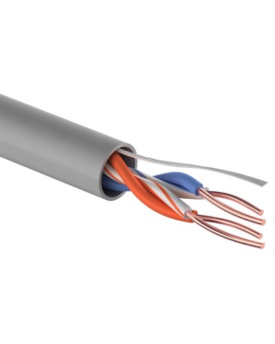 U/UTP 2PR 24AWG, CCA, CAT5e PVC, 305м. PROconnect (01-0022-3). Кабель «витая пара» (LAN) для структурированных систем связи. PROCONNECT в Камышине