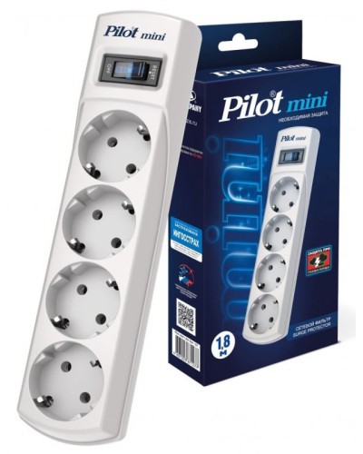 Pilot mini 1.8м. Сетевой фильтр. Pilot в Камышине