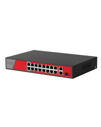 PND-16P-2G1F-BT2 (300W). Коммутатор гибридный 16+2+1 с PoE. Polyvision в Камышине