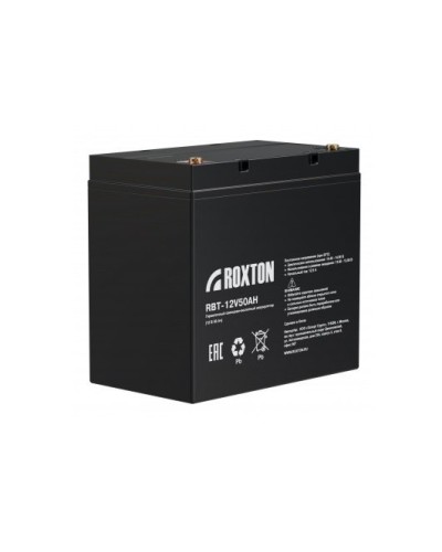 RBT-12V50AH. Аккумулятор герметичный свинцово-кислотный. ROXTON в Камышине