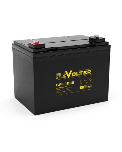 Revolter GPL 1233. Аккумулятор автомобильный герметичный свинцово-кислотный. Revolter в Камышине