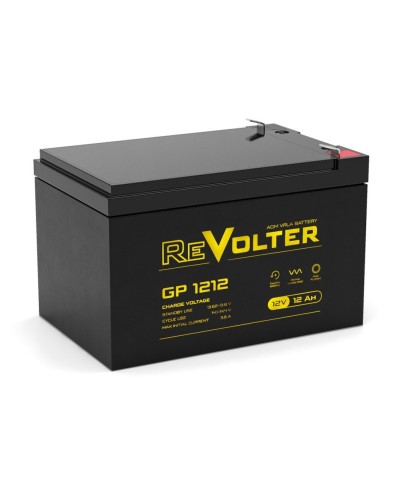 Revolter GP 1212. Аккумулятор автомобильный герметичный свинцово-кислотный. Revolter в Камышине