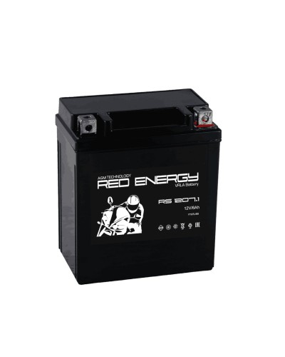 Red Energy RS 1207.1. Аккумулятор герметичный свинцово-кислотный стартерный. Red Energy в Камышине