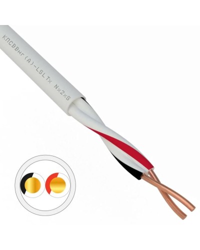 КПСВВнг(А)-LSLTx 1х2х1,0 REXANT (01-4872). Кабель для систем передачи данных пониженной пожароопасности c низким дымо- и газовыделением, с низкой токсичностью продуктов горения. Rexant в Камышине