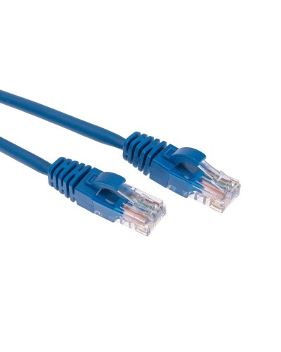 Патч-корд U/UTP, CAT 5e, RJ45-RJ45, 26AWG, LSZH, синий, 1м  REXANT (02-0104-1). Патч-корд UTP. Rexant в Камышине