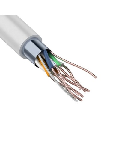 F/UTP, CAT 5e, ZH нг(А)-HF, 4PR, 24AWG, INDOOR, SOLID 305 м (01-0169). Кабель «витая пара» (LAN) для структурированных систем связи. Rexant в Камышине