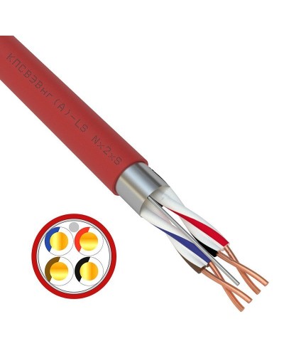КПСВЭВнг(А)-LS 2х2х0,5 (01-4865-1)(REXANT). Кабель для систем пожарной и охранной сигнализации. Rexant в Камышине