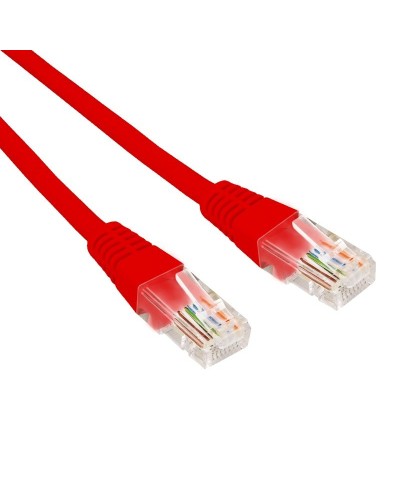 Патч-корд U/UTP CAT 6, RJ45-RJ45, 26AWG, LSZH, красный, 0.3м REXANT (02-0293-03). Патч-корд UTP. Rexant в Камышине