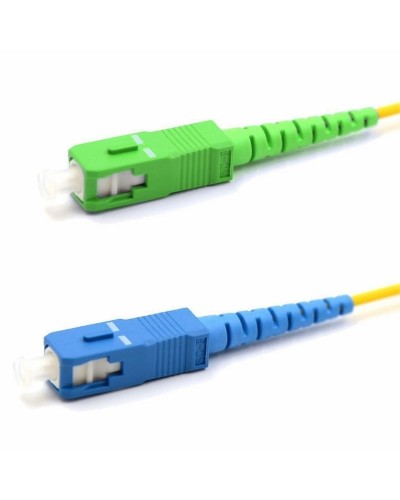 Патч-корд оптический переходной (SM), 9/125 (OS2), SC/APC-SC/UPC, (Simplex), LSZH, 10м REXANT (50-2062): Патч-корд оптический в Камышине