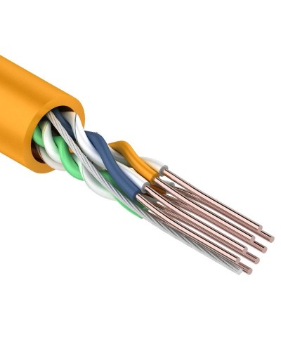 U/UTP 4PR 24AWG CAT5e 305м нг(А)-HF REXANT (01-0049). Кабель «витая пара» (LAN) для структурированных систем связи. Rexant в Камышине