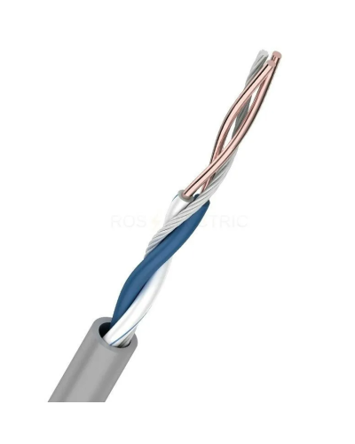 U/UTP, CAT 5e, PVC, 1PR, 24AWG, INDOOR, SOLID, серый, 305м REXANT (01-0002). Кабель «витая пара» (LAN) для структурированных систем связи. Rexant в Камышине