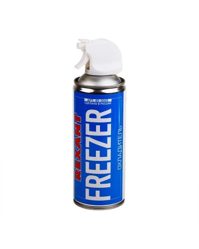 Аэрозоль охладитель FREEZER, REXANT, 400 мл. (85-0005). Баллон с охладителем. Rexant в Камышине