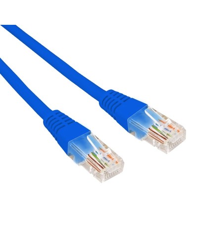 Патч-корд U/UTP CAT 6, RJ45-RJ45, 26AWG, LSZH, синий, 2м REXANT (02-0294-2). Патч-корд UTP. Rexant в Камышине