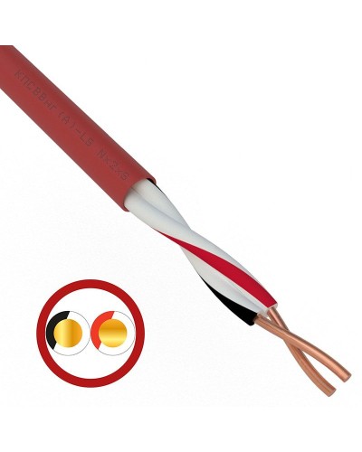 КПСВВнг(А)-LS 1х2х0,75 (01-4861)(REXANT). Кабель для систем пожарной и охранной сигнализации. Rexant в Камышине