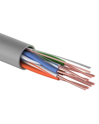 U/UTP, CAT 5e, ZH нг(А)-HF, 4PR, 24AWG, INDOOR, SOLID LIGHT 305 м (01-0059). Кабель «витая пара» (LAN) для структурированных систем связи. Rexant в Камышине