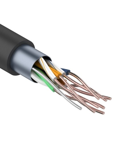 F/UTP 4PR 24AWG CAT5e 305м OUTDOOR REXANT (01-0146). Кабель «витая пара» (LAN) для структурированных систем связи. Rexant в Камышине